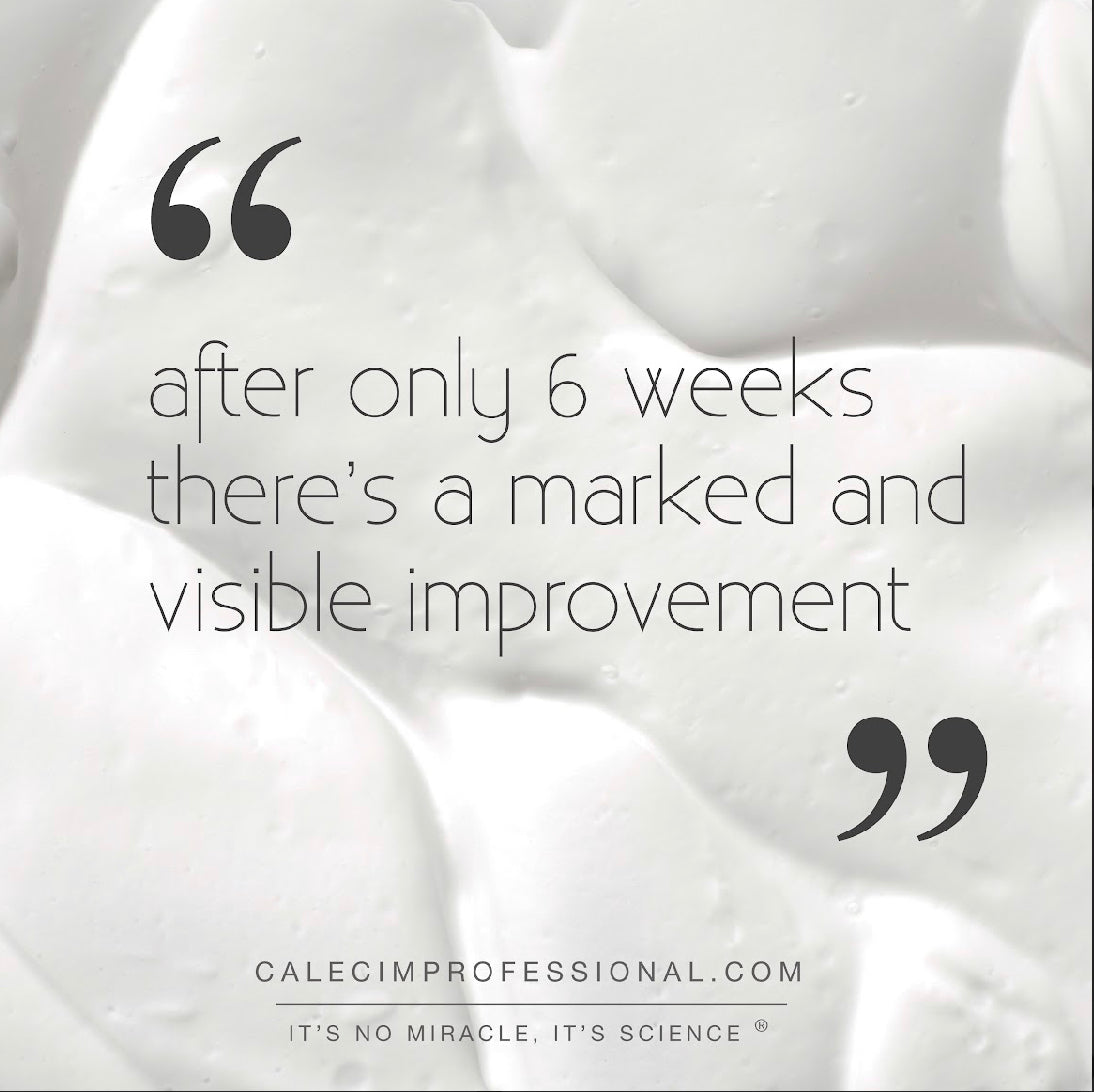 Calecim Advanced Hair System Salon Application including micro needling.