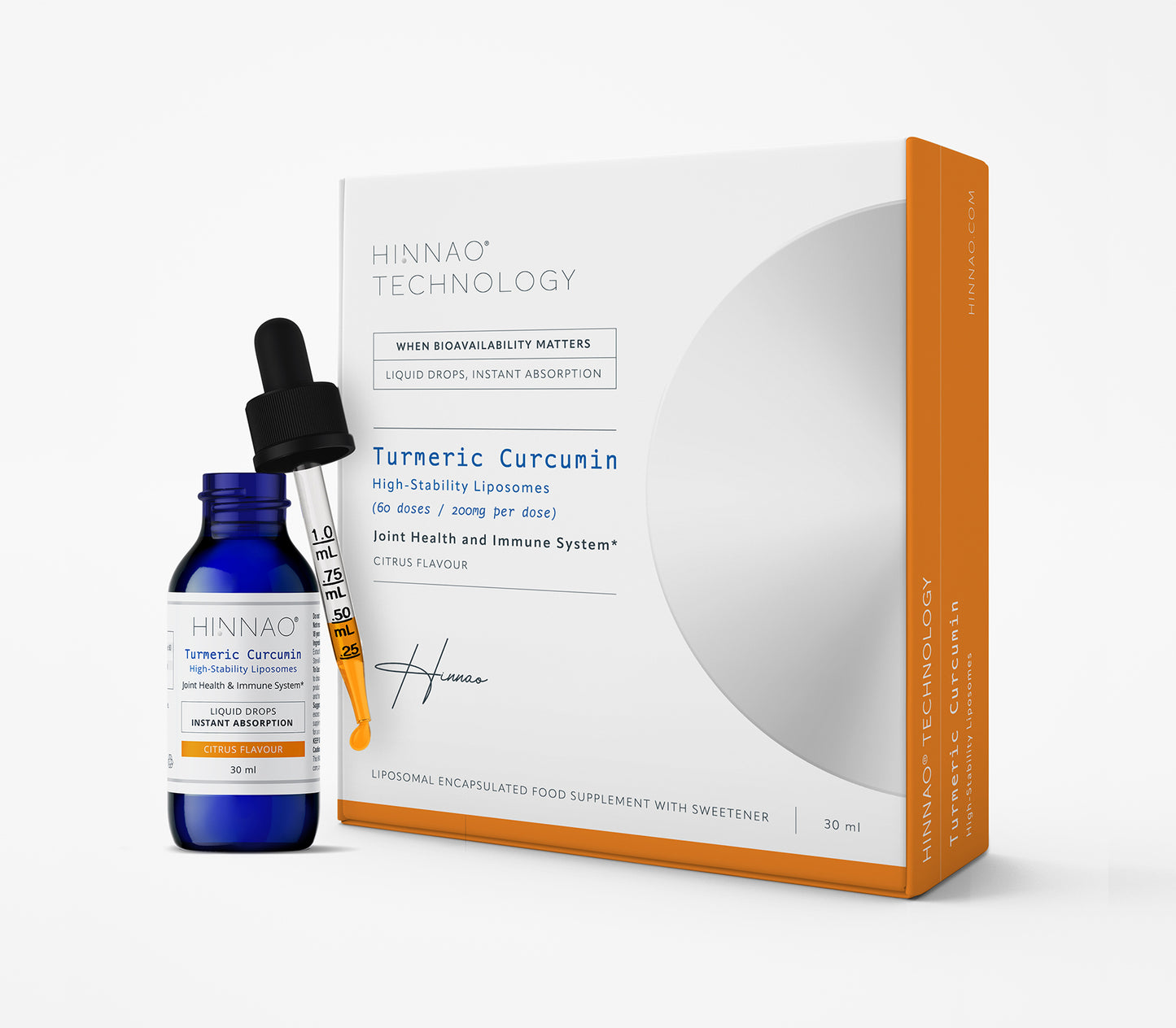 HINNAO Turmeric Curcumin joint health and immune system