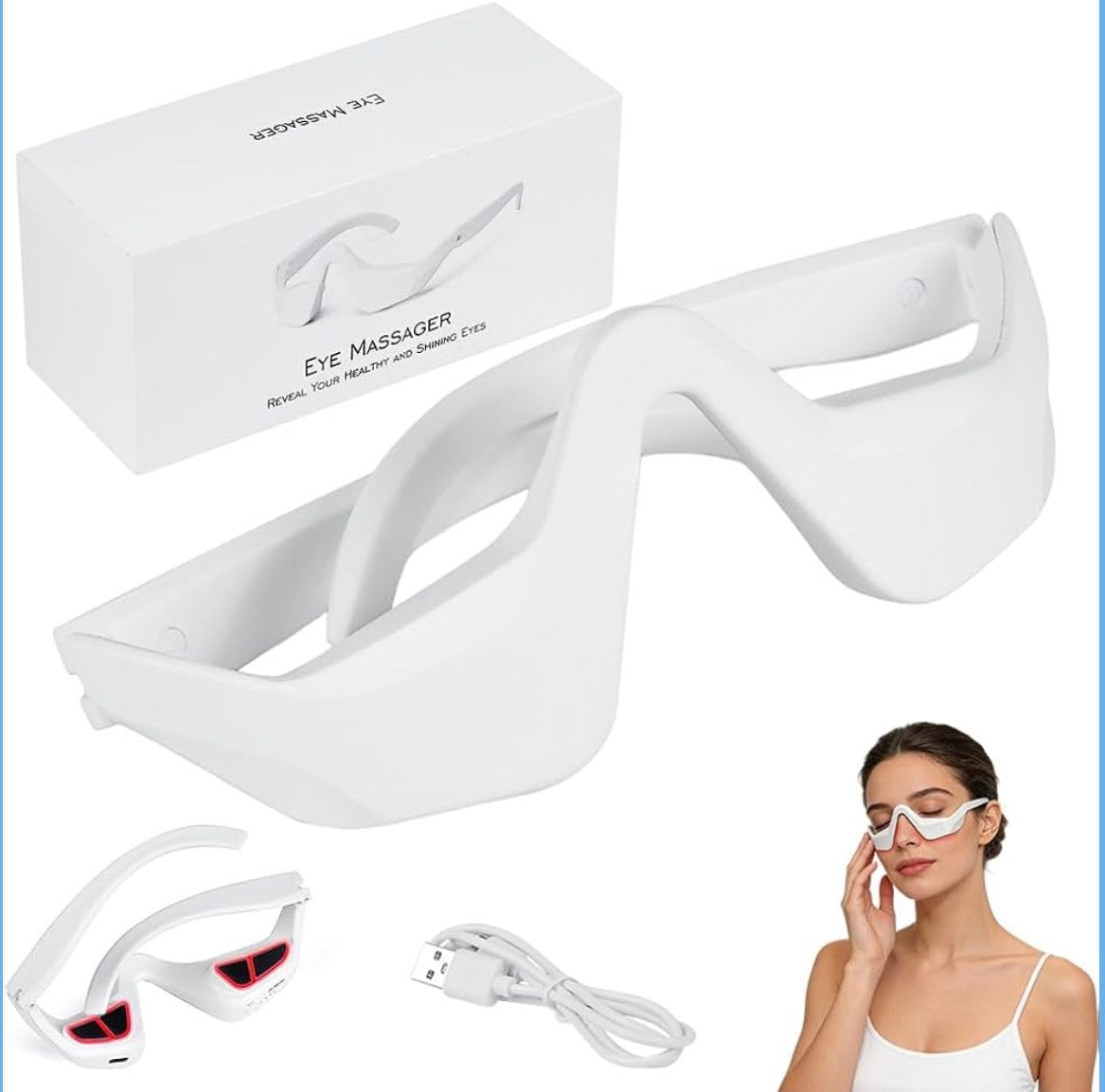 LED EMS Eye Therapy Glasses