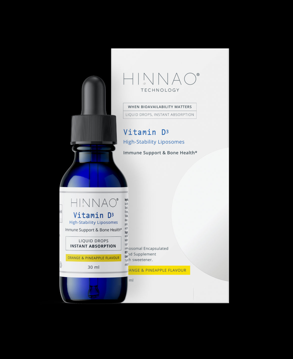 HINNAO Vitamin D3 Immune Support and bone health